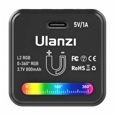 Ulanzi L2 - lampa LED, RGB, tył